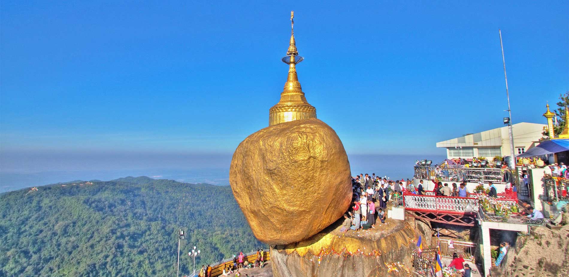 Rocher d’Or, lieu de pèlerinage sacré et mythique de la Birmanie
