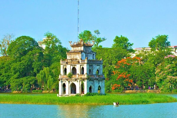 Le lac Hoan Kiem - de l’Épée Restituée