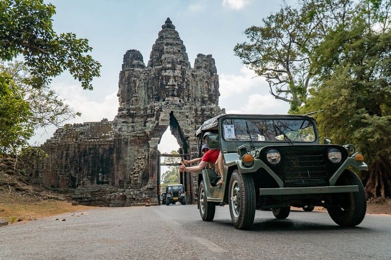 Exploration d’Angkor en Jeep