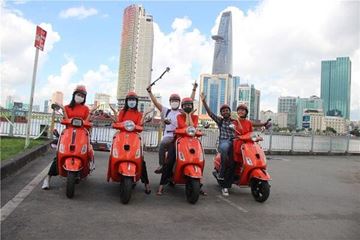 Vespa tour à Ho Chi Minh ville