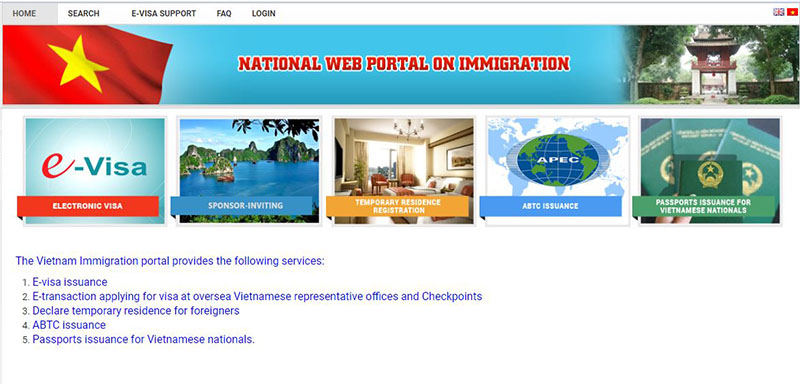 Siteweb de l''Immigration vietnamienne