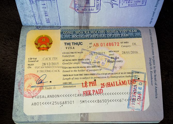 visa vietnamien