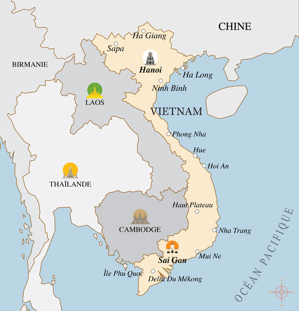 le vietnam et ses pays voisins