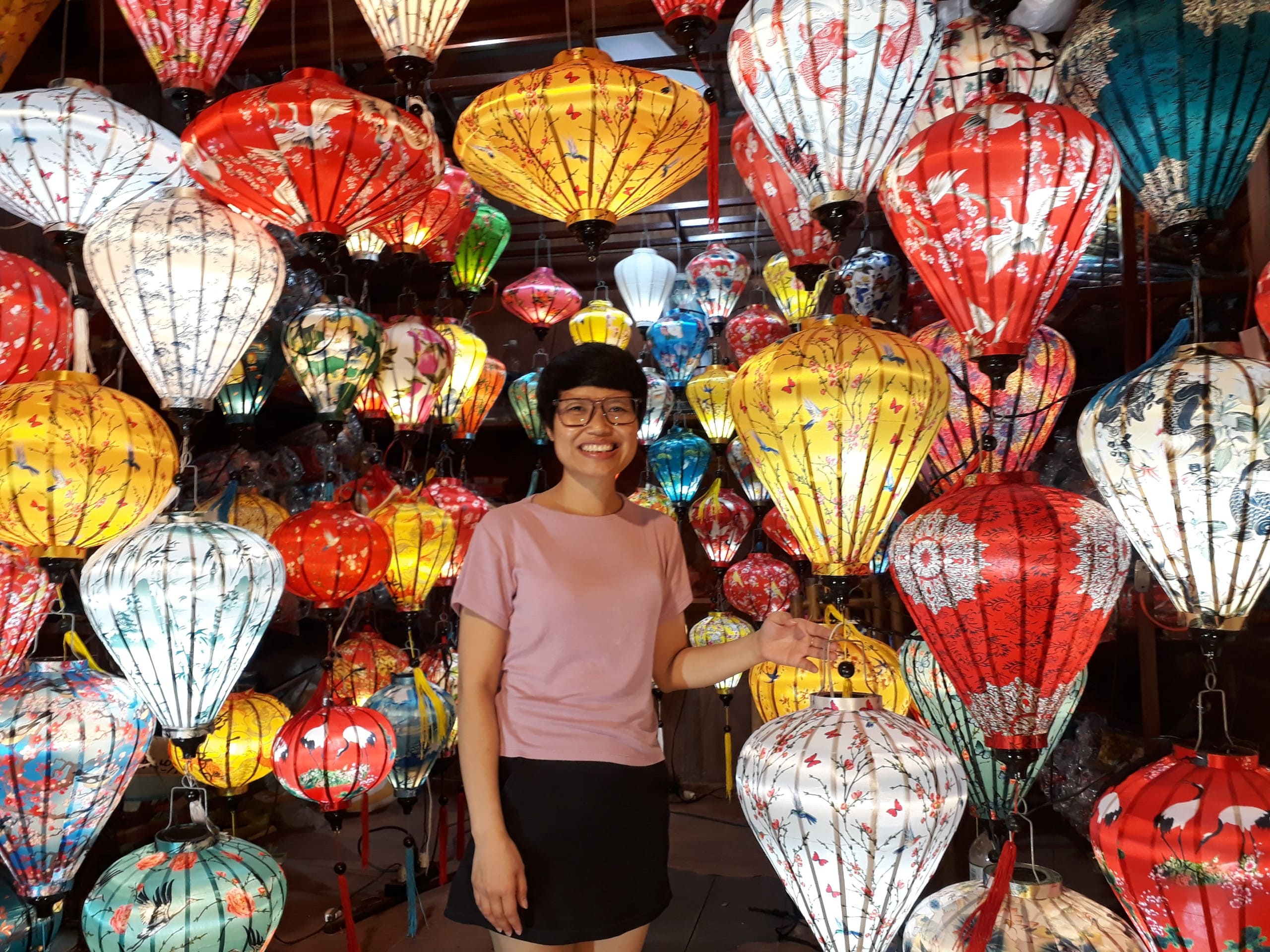 Thanh pendant ses vacances dété à Hoi An
