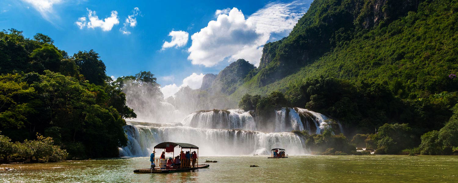 Circuit chutes de Ban Gioc & lac de Ba Be 4 jours en petit groupe