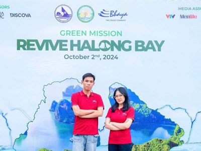 Revivre la Baie d'Halong : Nettoyage après le Typhon Yagi  1