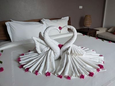 Une jolie décoration dans la chambre