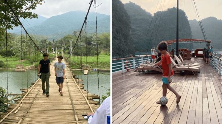 Laventure de voyager au Vietnam avec la famille Kommer