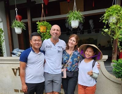 Avec Anh à Hoi An