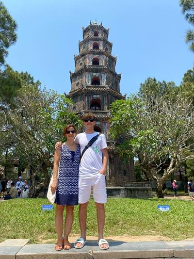 Un visite des pagodes à Hue
