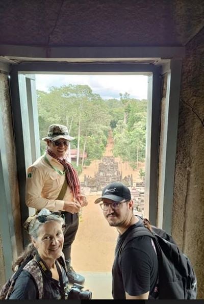 Au temples d'Angkor