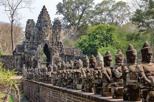 Le complexe des temples d'Angkor à Siem Reap