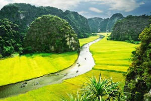 Balade en barque à Ninh Binh