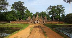 Un temple au Cambodge 