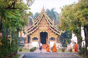 Les temples à Chiang Mai