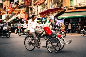 Cyclo-pousse Hanoi