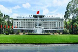 Palais de la réunification à Ho Chi Minh ville, Vietnam