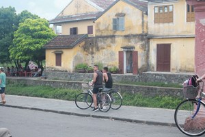 Découverte de la ville à vélo