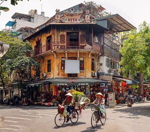 Le vieux quartier d'Hanoi