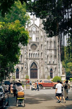 La cathédrale de Hanoi 