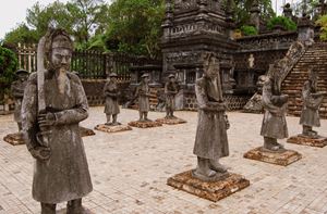 Le tombeau du rois Khai Dinh à Hue