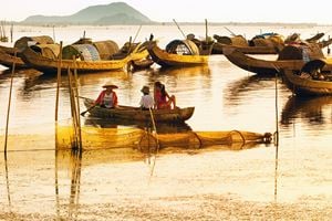 La lagune Chuon à Hue