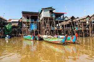 Village lacustre de Kompong Khleang, Cambodge
