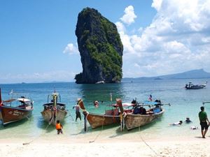 Les bateaux traditionnels en Thailande