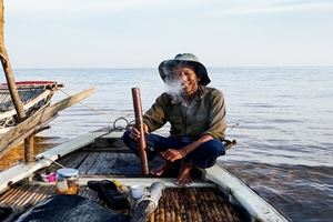 Le pêcheur local, Phu Quoc