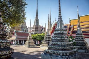 Le Wat Pho, temple du Bouddha couché