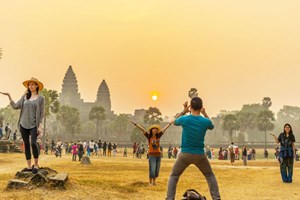 Les magnifiques temples d'Angkor