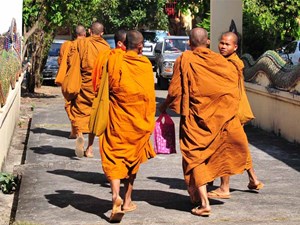 Des moines à Bangkok
