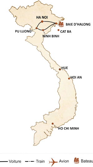 Tour map