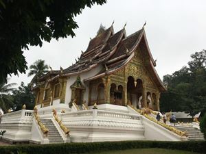 Architecture traditionnelle laotienne à Luang Prabang