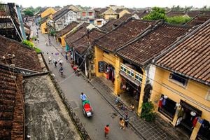 Au vielle ville de Hoi An