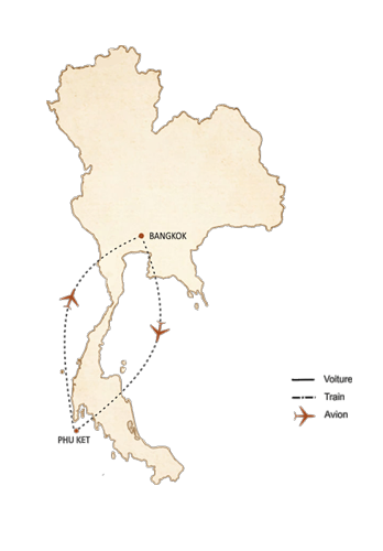 Tour map