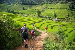 Randonnée à Sapa, Vietnam