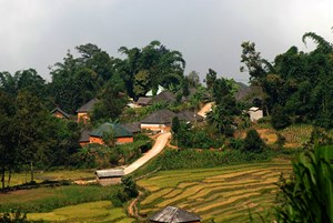 Un joli village près de Sapa