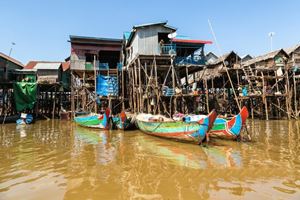 Village flottants du lac Tonle Sap