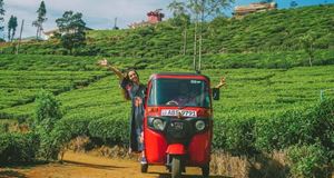 Tuk tuk au Sri Lanka